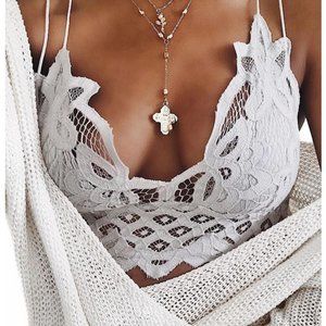 Free People Lace Bralette
